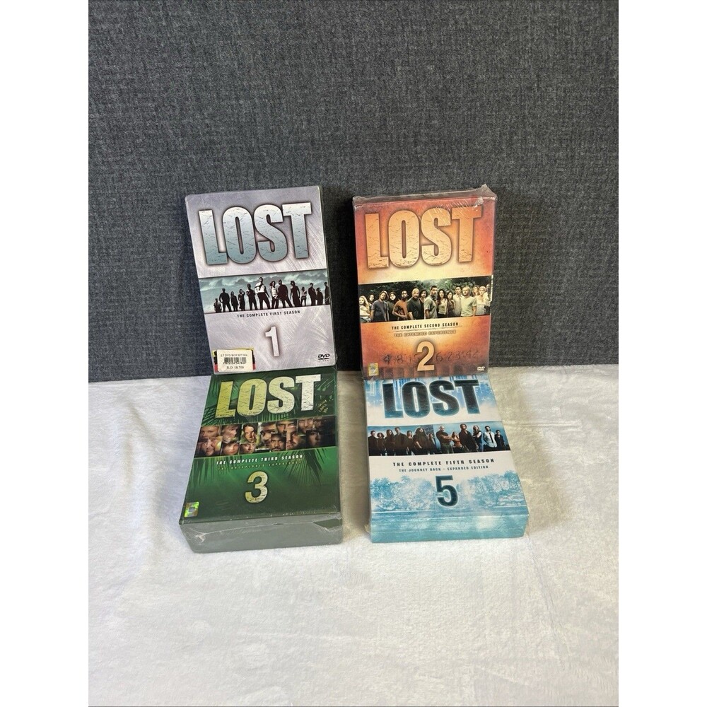 Lost The Complete Seasons 1 2 3 5 DVD Box Set New Factory Sealed ABC TV Series